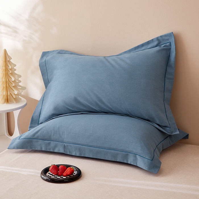 91家纺网 家纺一手货源 找家纺 （总）丰淘 2023新款全棉磨毛枕套