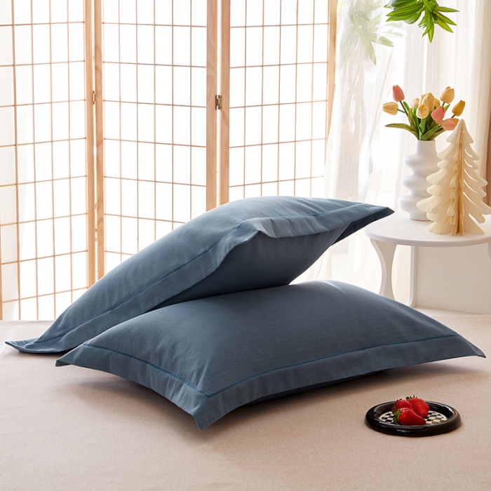 91家纺网 家纺一手货源 找家纺 （总）丰淘 2023新款全棉磨毛枕套