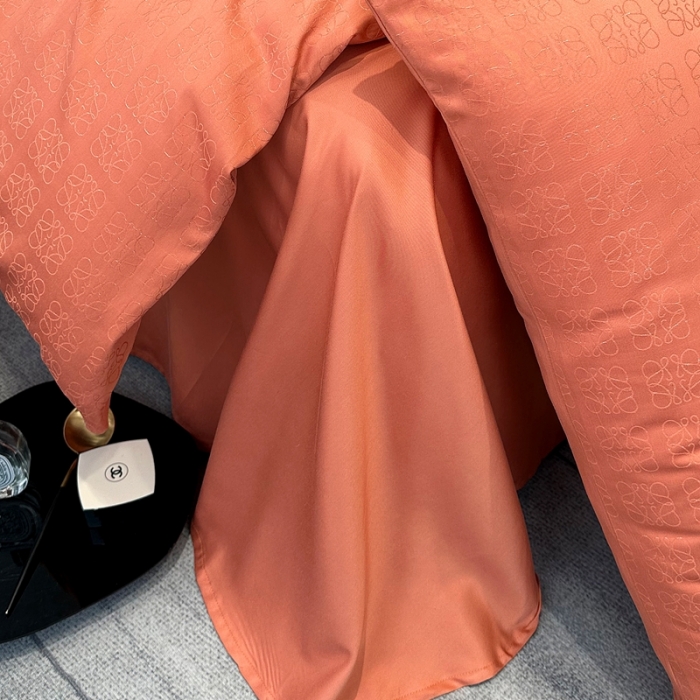 91家纺网 家纺一手货源 找家纺 （总）宅家居 23新款轻奢100支银玺天丝棉CR工艺提花四件套-罗意威