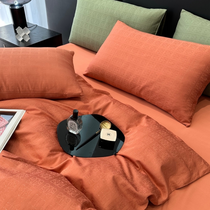 91家纺网 家纺一手货源 找家纺 （总）宅家居 23新款轻奢100支银玺天丝棉CR工艺提花四件套-罗意威