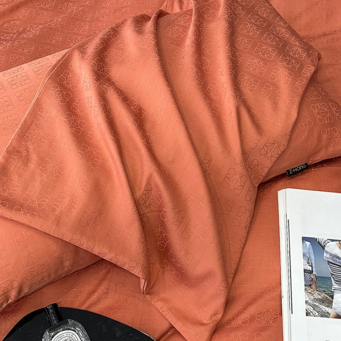 91家纺网 家纺一手货源 找家纺 （总）宅家居 23新款轻奢100支银玺天丝棉CR工艺提花四件套-罗意威