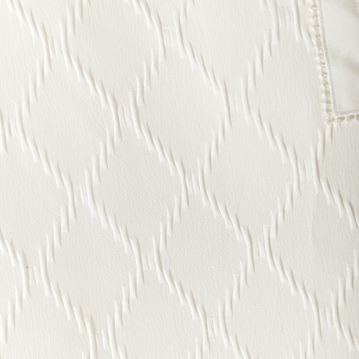 91家纺网 家纺一手货源 找家纺 宅家居 2023新款双层纱菱形格贴布绣花边四件套-罗威系列 罗威-奶白