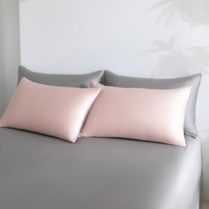 91家纺网 家纺一手货源 找家纺 （总）轩和 2025新款50支纯色天丝单品枕套