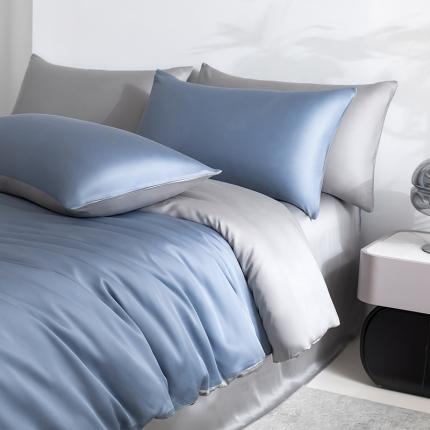 91家纺网 家纺一手货源 找家纺 （总）轩和 2025新款50支纯色天丝单品枕套