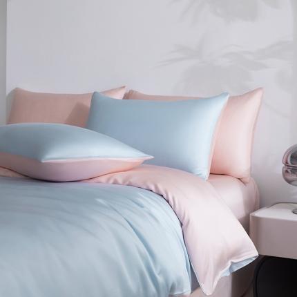 91家纺网 家纺一手货源 找家纺 （总）轩和 2025新款50支纯色天丝单品枕套