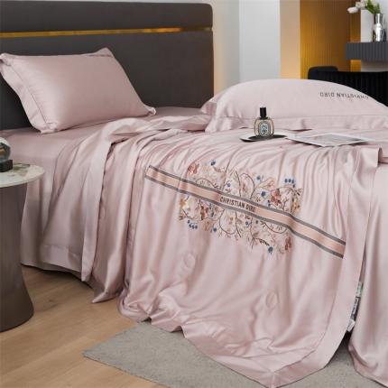 91家纺网 家纺一手货源 找家纺 （总）头等舱 新款奥地利A类兰精天丝60SLF大豆桑蚕丝抗菌夏被