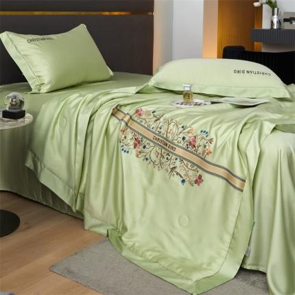 91家纺网 家纺一手货源 找家纺 （总）头等舱 新款奥地利A类兰精天丝60SLF大豆桑蚕丝抗菌夏被