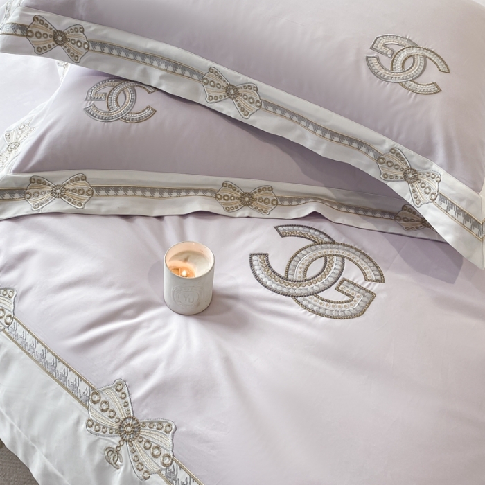 91家纺网 家纺一手货源 找家纺 品家居 2025新款全棉长绒棉四件套-初恋情结 初恋情节-紫