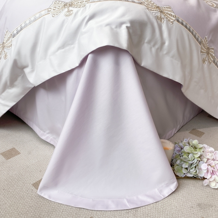 91家纺网 家纺一手货源 找家纺 品家居 2025新款全棉长绒棉四件套-初恋情结 初恋情节-紫