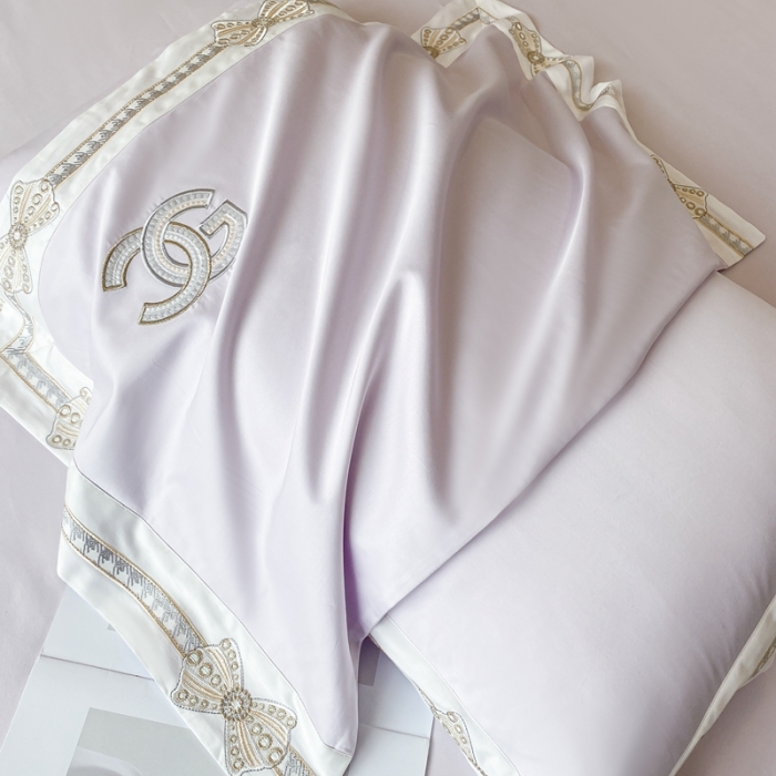 91家纺网 家纺一手货源 找家纺 品家居 2025新款全棉长绒棉四件套-初恋情结 初恋情节-紫