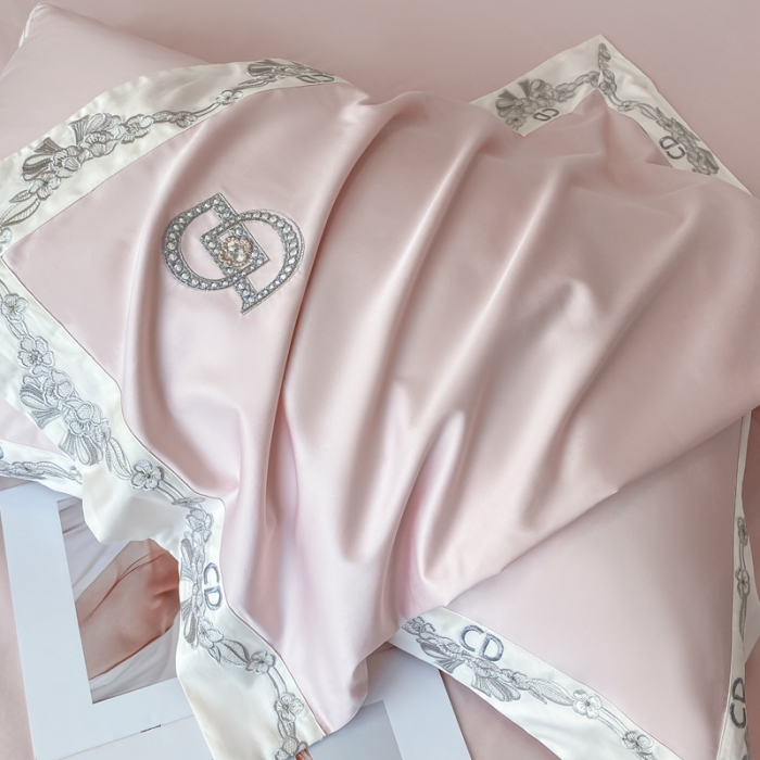 91家纺网 家纺一手货源 找家纺 （总）品家居 2025新款全棉长绒棉四件套-戴安娜