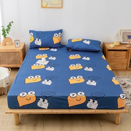 91家纺网 家纺一手货源 找家纺 火星时代 2023新款防水床笠隔尿透气防滑床单防尘罩保护套床套 喔喔