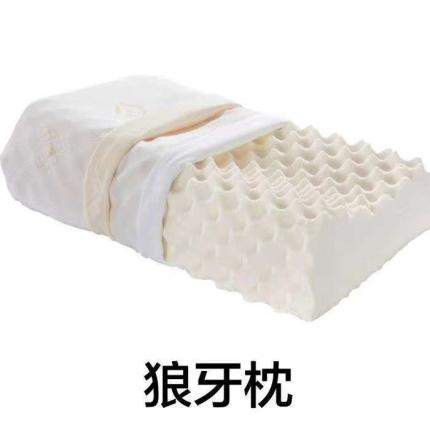 91家纺网 家纺一手货源 找家纺 泰国曼谷乳胶枕枫叶针织狼牙曲线按摩儿童A品乳胶枕裸芯批发