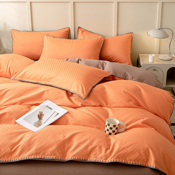 91家纺网 家纺一手货源 找家纺 （总）涵宸 2023新款全棉提花四件套