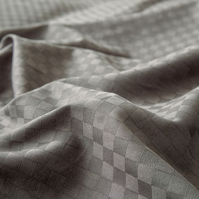 91家纺网 家纺一手货源 找家纺 涵宸 2023新款全棉提花四件套 空城-高级灰