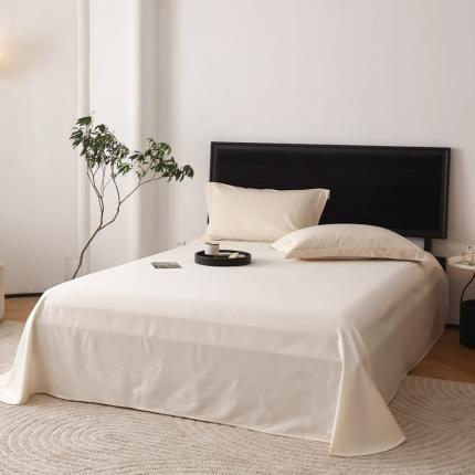 91家纺网 家纺一手货源 找家纺 蕊姿 2022款超柔水洗50s双股新疆长绒棉单床单 雅米