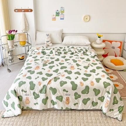 91家纺网 家纺一手货源 找家纺 （总）乐童 2024新款A类针织夏被直播爆款