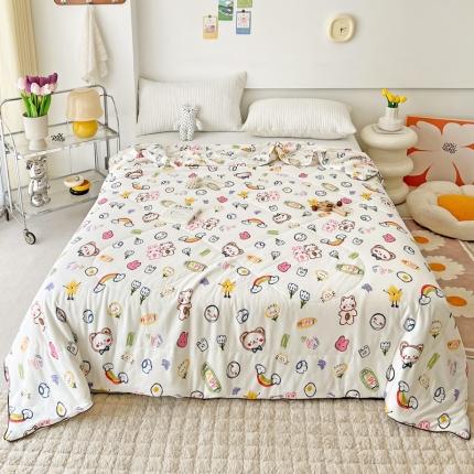 91家纺网 家纺一手货源 找家纺 （总）乐童 2024新款A类针织夏被直播爆款