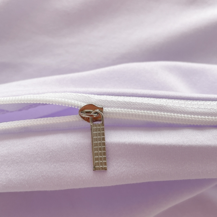 91家纺网 家纺一手货源 找家纺 易禾 2024新款 爱心小熊系列四件套 爱心小熊紫