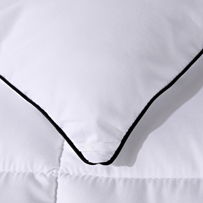 91家纺网 家纺一手货源 找家纺 2025新款羽绒被磨毛化纤被被子酒店被芯