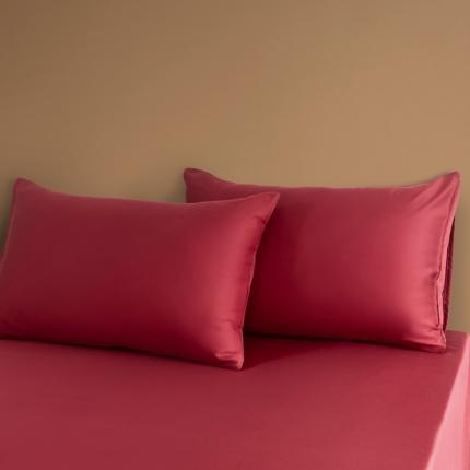 91家纺网 家纺一手货源 找家纺 （总）轩和 2025新款50支纯色天丝单品枕套