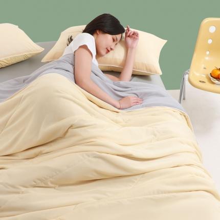 91家纺网 家纺一手货源 找家纺 （总）柔享家（原芷澜家纺） 2025新款A类凉感丝凉凉西瓜被