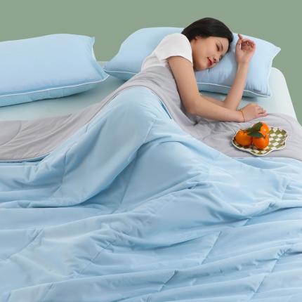 91家纺网 家纺一手货源 找家纺 （总）柔享家（原芷澜家纺） 2025新款A类凉感丝凉凉西瓜被