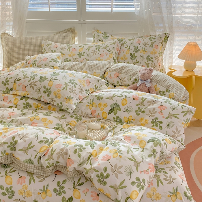 91家纺网 家纺一手货源 找家纺 元元被芯 2023全棉被套单品 芭提娅