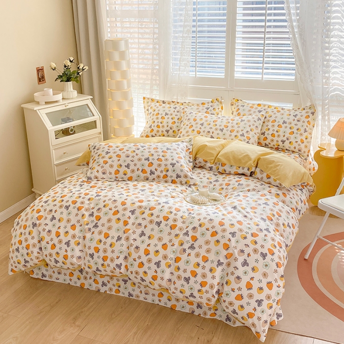 91家纺网 家纺一手货源 找家纺 元元被芯 2023全棉被套单品 草莓派