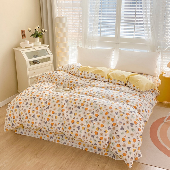 91家纺网 家纺一手货源 找家纺 元元被芯 2023全棉被套单品 草莓派