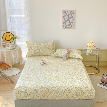 91家纺网 家纺一手货源 找家纺 元元被芯 2023全棉床笠13372 春野Q