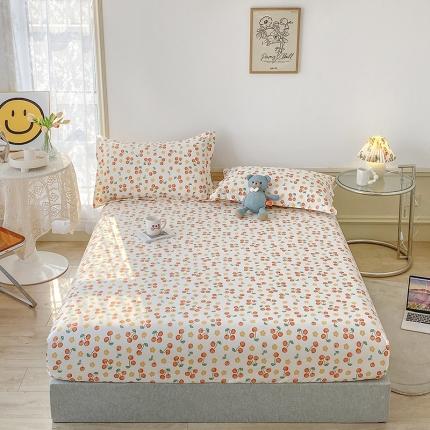 91家纺网 家纺一手货源 找家纺 元元被芯 2023全棉床笠13372 樱桃园Q