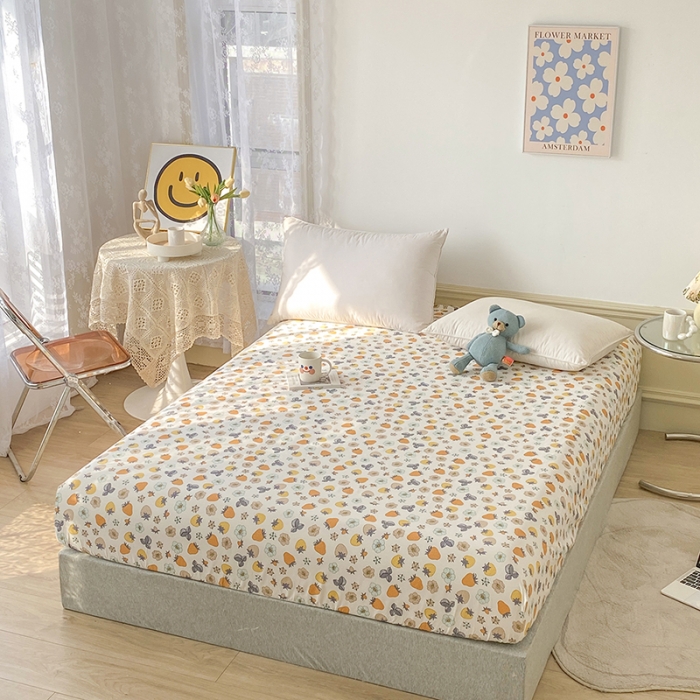 91家纺网 家纺一手货源 找家纺 元元被芯 2023全棉床笠13372 草莓派Q