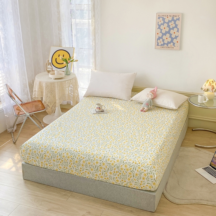 91家纺网 家纺一手货源 找家纺 元元被芯 2023全棉床笠13372 春野Q