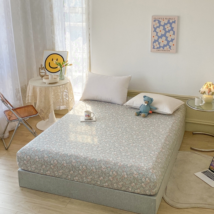 91家纺网 家纺一手货源 找家纺 元元被芯 2023全棉床笠13372 觅彩