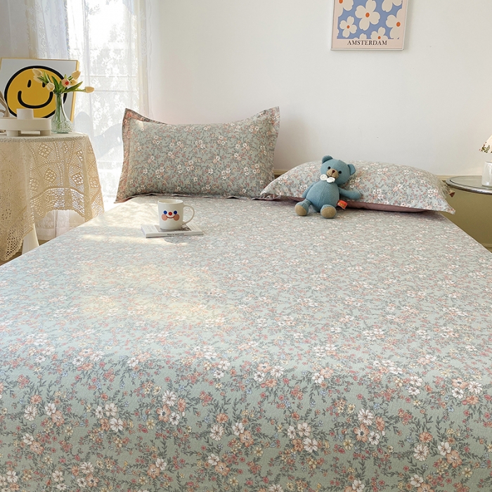 91家纺网 家纺一手货源 找家纺 元元被芯 2023全棉床笠13372 觅彩