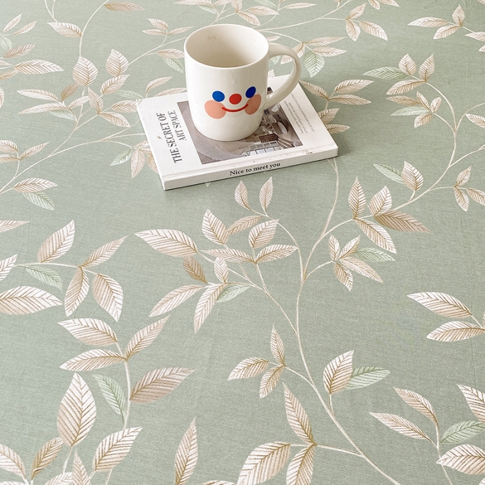 91家纺网 家纺一手货源 找家纺 元元被芯 2023全棉床笠13372 微光-绿