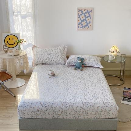 元元被芯 2023全棉床笠13372 雪莉-粉