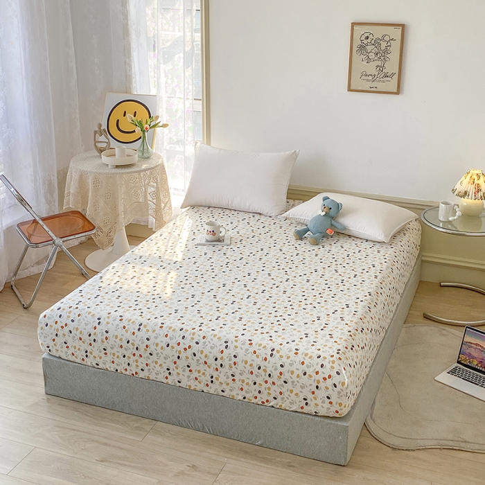 91家纺网 家纺一手货源 找家纺 元元被芯 2023全棉床笠13372 叶素