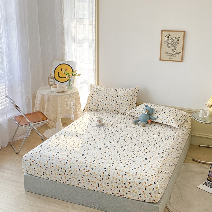 91家纺网 家纺一手货源 找家纺 元元被芯 2023全棉床笠13372 叶素