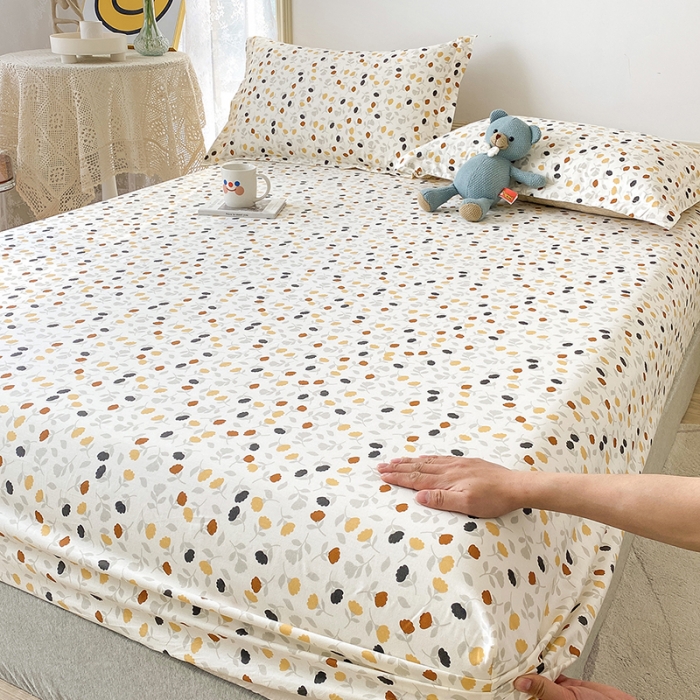 91家纺网 家纺一手货源 找家纺 元元被芯 2023全棉床笠13372 叶素