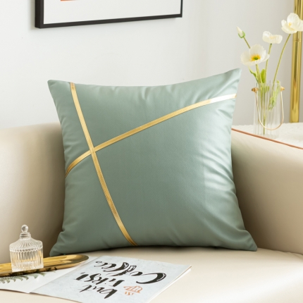 91家纺网 家纺一手货源 找家纺 新款纯色科技布沙发抱枕靠垫