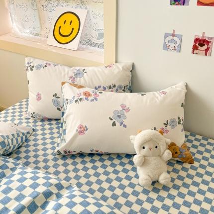 91家纺网 家纺一手货源 找家纺 （总）金丝鸟 2023新款全棉斜纹13370枕套