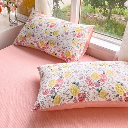 91家纺网 家纺一手货源 找家纺 （总）金丝鸟 2023新款全棉斜纹13370枕套