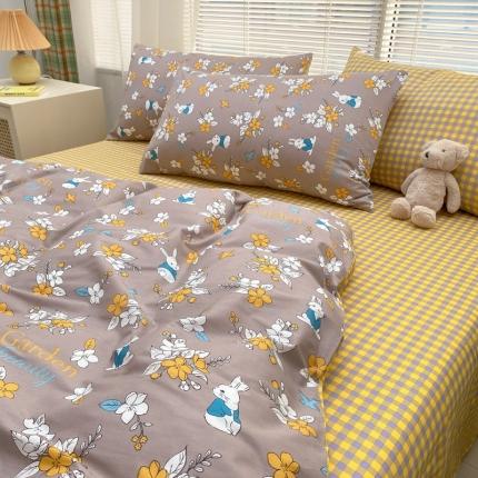 91家纺网 家纺一手货源 找家纺 （总）金丝鸟 2023新款全棉斜纹13370枕套