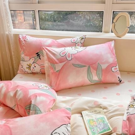 91家纺网 家纺一手货源 找家纺 （总）金丝鸟 2023新款全棉斜纹13370枕套