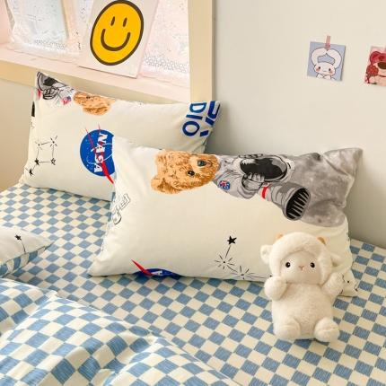 91家纺网 家纺一手货源 找家纺 （总）金丝鸟 2023新款全棉斜纹13370枕套