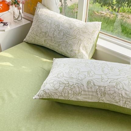 91家纺网 家纺一手货源 找家纺 （总）金丝鸟 2023新款全棉斜纹13370枕套