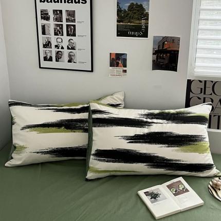 91家纺网 家纺一手货源 找家纺 （总）金丝鸟 2023新款全棉斜纹13370枕套