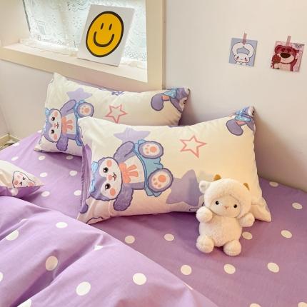 91家纺网 家纺一手货源 找家纺 （总）金丝鸟 2023新款全棉斜纹13370枕套